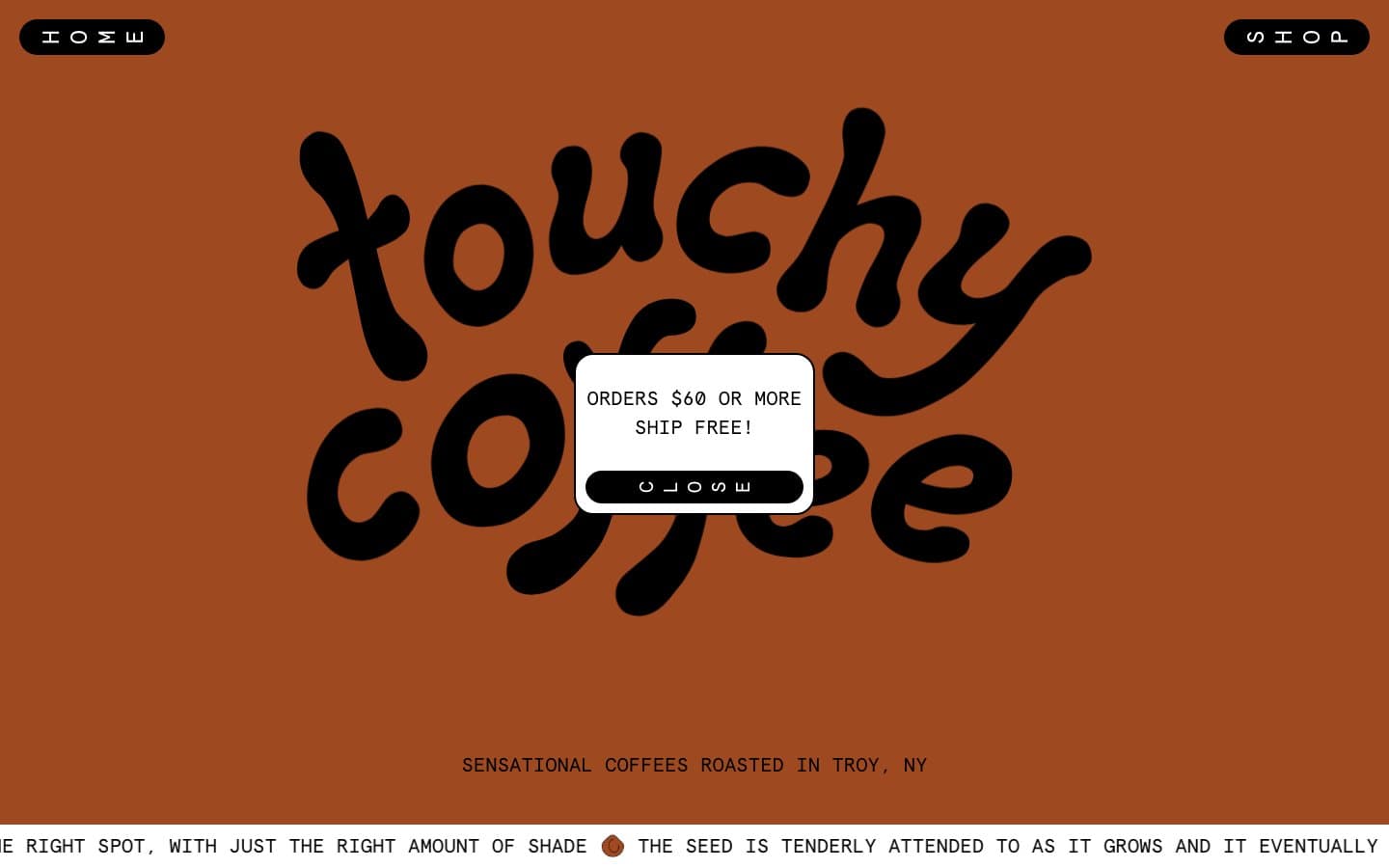 Touchy Coffee